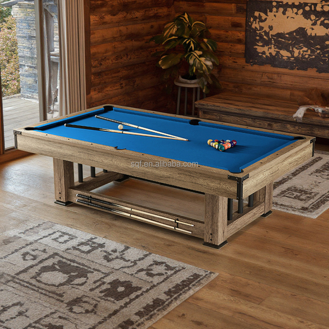 S.Q.F 7ft 8ft 9ft MDF Snooker Slate Table Mini Hot Selling 4 in 1 Pool Table