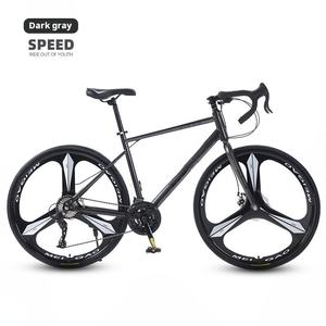 Vélo de route en aluminium ERMA à 24 vitesses, vitesse variable, pour étudiants, guidon courbé, double frein à disque, capacité de charge de 120 kg - Product Image 6