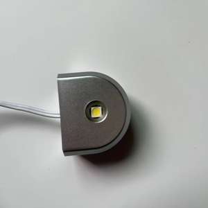 Armoire de rangement en verre avec capteur de lumière, vitrine, <span class=keywords><strong>meuble</strong></span> de cuisine - Product Image 4