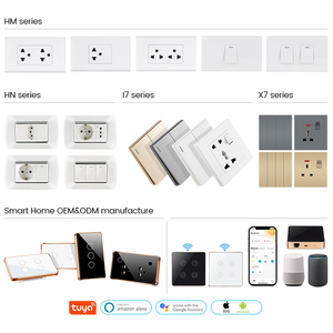 Dimmer per Illuminazione <span class=keywords><strong>Serie</strong></span> I7 Standard UK, Bianco, AC 220V 230V, Interruttore 630W per Luci LED - Product Image 5