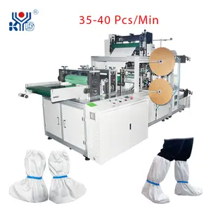 KYD Automatic Waterproof Boot Cover Making Machines Disposable Long Lasting Breathable Fit Boot Shoes Protector Machine