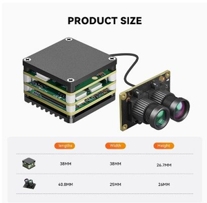 Caméra thermique à verrouillage IA ST pour système de suivi de drone FPV, module de guidage de verrouillage de cible, kit VisionCube ST en métal - Product Image 4