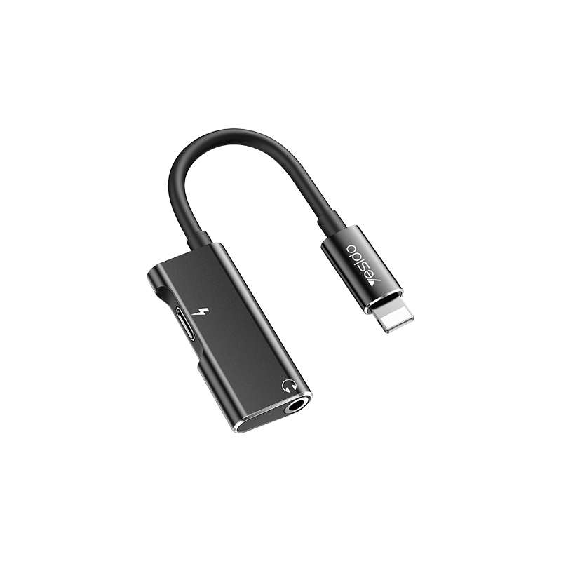 Adaptateur de séparateur de câble Audio 2 en 1, pour Apple Iphone, prise Aux, 3.5Mm, chargeur d'écouteurs, séparateur de câble