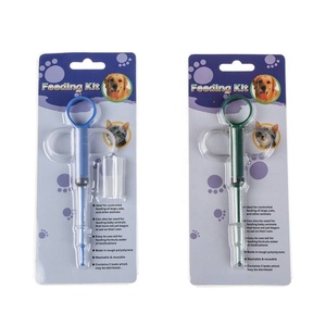 Comprimido ou cápsula alimentadores de animais cão e pet medicina alimentador de duas cabeças medicina pode alimentar desparasitação medicamento dispensador - Product Image 3