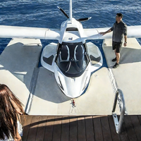 Plateforme d'atterrissage gonflable commerciale pour avions, quai pour hydroavions, station de quai aquatique pour avions légers sportifs amphibies