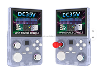 Console de Jeu Portable Classique S DC35V 3,5'' HD Mini Console de Jeux Linux 4000mAh avec WiFi et Joystick Remplaçable