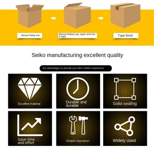 Sellador inferior automático eléctrico rápido y eficiente de acero inoxidable, caja de nueva condición/cartón/máquina de sellado de cajas con accionamiento de película - Product Image 3