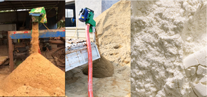 Hạt hút băng tải linh hoạt xoắn ốc/băng tải trục vít cho viên băng tải trục vít với Phễu - Product Image 4