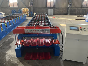 Machine de fabrication de tuiles en tôle Dixin Ibr Machine de fabrication de tuiles en métal Machine de formage de rouleaux de <span class=keywords><strong>toiture</strong></span> à bas prix - Product Image 3