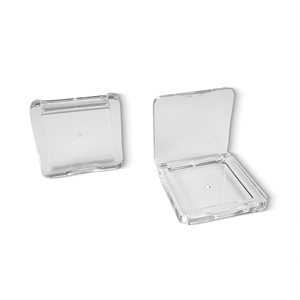 In Stock All Clear Square Pan Empty <strong>Eyeshadow</strong> Tube <strong>Transparent</strong> For Makeup Concealer Blush <strong>Case</strong> - Product Image 3