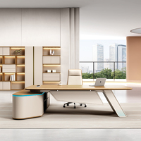 Meubles de bureau modernes, nouveauté, bureau de direction, luxe, PDG, directeur, bureau présidentiel, table d'ordinateur, bureau