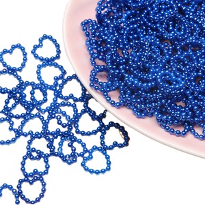 CEHNXI Venta al por Mayor de Dijes Kawaii en Forma de Corazón de 500g, Mezcla de Colores, Cuentas Sueltas para Manualidades, Decoración para Carcasas de Teléfono - Product Image 1