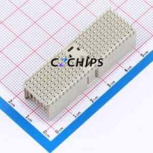 188834-1 Board-to-Board & Backplane Connector Through hole Component (THT),P=2mm Connector 154P 2mm Through Hole 7 - Product Image 2