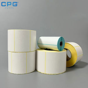 Direct Factory 4x6 Inch Smooth Surface Direct Thermal Label Fast Printing Speed Courier <b>Parcel</b> Waybill Sticker Roll Bulk - Product Image 1