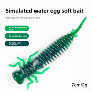 <span class=keywords><strong>เหยื่อ</strong></span>ปลอม PVC ร้อน 7 ซม. 2 กรัม รูปทรงกุ้ง แมลงปอ ลูกแมลงไบโอนิค สำหรับตกปลาชะโด - Product Image 5