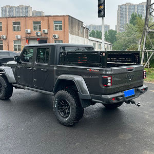 4x4 Offroad Ute Pickup Truck Heavy Duty Steel Led Lights Cama trasera Almacenamiento de carga Sistema de portaequipajes para <span class=keywords><strong>Jeep</strong></span> <span class=keywords><strong>Gladiator</strong></span> 2020 - Product Image 5