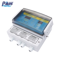 PIKES Automatischer Poolwasser-Monitor mit Dosierpumpe ORP/PH-Sensor Analysegerät Kontrollsystem CE-Zertifiziert für Öffentliche Schwimmbäder