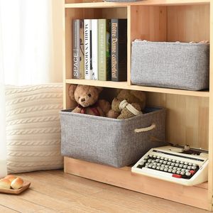 Modern Wardrobe Storage <b>Basket</b> Fabric Storage <b>Basket</b> with Handle - Product Image 6