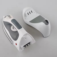 Fers à repasser innovants pour vêtements, fer à vapeur sans fil avec base de charge pour la maison, l'hôtel, fer à repasser électrique vertical portable 1800W