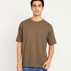 Camisetas de Hombre de Alta Calidad, 180 Gramos, 100% Algodón, con Logotipo Personalizable, Impresión Digital, Manga Corta - Product Image 1