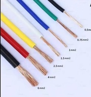 Bv-1, 5 mm2 2, 5 mm2 4 mm2 6 mm2 10 mm2 einadrige Kupfer-PVC-Haus verdrahtung Elektrisches Kabel und Draht Gebäude draht