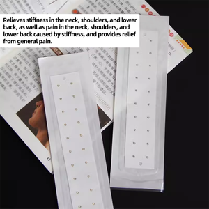 20 قطعة من ملصقات نقاط الوخز بالإبر المغناطيسية للأذن، بذور أذن بلاستيكية شفافة للتدليك والجمال والعناية بالصحة - Product Image 3