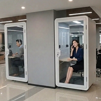 PYinC |   Cabine de bureau et cabine téléphonique avec matériau insonorisant écologique multicouche, offrant une excellente isolation acoustique.