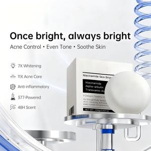 <span class=keywords><strong>Savon</strong></span> éclaircissant pour la peau à la niacinamide, marque privée, avec alpha arbutine et acide tranexamique, <span class=keywords><strong>savon</strong></span> nettoyant doux pour le visage et le corps, <span class=keywords><strong>savon</strong></span> blanchissant - Product Image 2