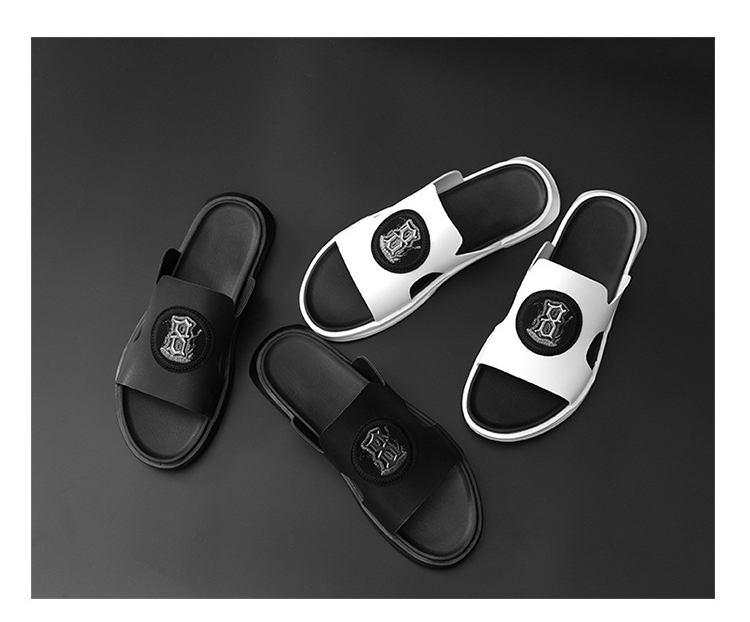 Summer Quality Beach Slippers Casual Shoes Flat Bottomed Outdoor Beach Sandals