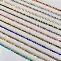Bracelet Tennis Minimaliste de Luxe avec Pierre de Naissance et Zirconiums en Rang Unique pour Femme