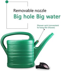 Kunststoff-Bewässerungskanne, Gartensüßung mit langem Mundgriff große Kapazität, zum Bewässern von Gartenfloren und Gemüse - Product Image 5