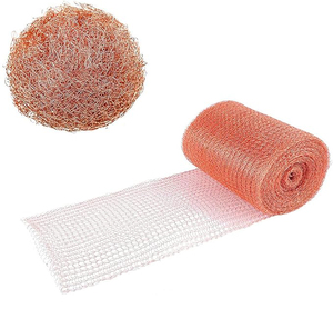Pure Copper Knitted Copper <b>Wire</b> <b>Mesh</b> for Distillation Copper Packing Column Packing - Product Image 6