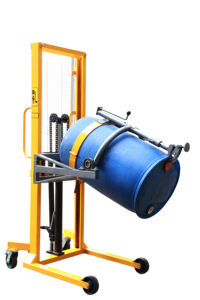 उच्च गुणवत्ता वाले ड्रम सौंपने सामग्री बहुक्रियाशील ड्रम डंपर तेल ड्रम वाहक स्टेकर - Product Image 4