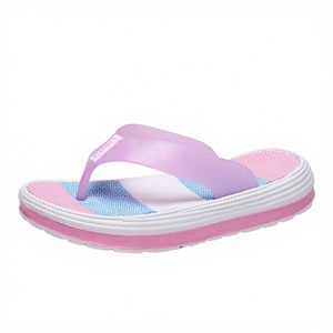 SL-018 2023 Sandalias de Plataforma con Tacón Alto y Diseño Personalizado de Alta Calidad para Mujer, Verano, PVC Resistente, para Playa - Product Image 1