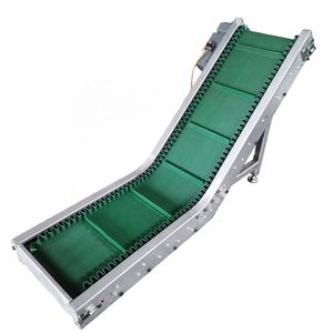 Edelstahl 304 Lebensmittel qualität PVC-Band fördersystem tragbare bewegliche elektrische Band förderer Preis für Werkstatt - Product Image 1