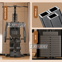 Machine de fitness multifonctionnelle complète tout-en-un pour la maison, station de musculation complète avec pile de poids