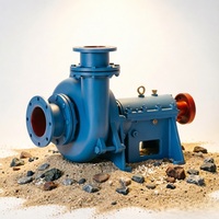 Pompe de dragage à aspiration terminale pour sable et boue résistante à l'abrasion, pompe professionnelle de dragage de gravier