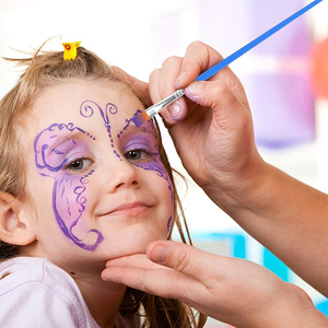 <span class=keywords><strong>Pinceau</strong></span> plat LISI Art pour aquarelle, <span class=keywords><strong>petit</strong></span> format, bleu, manche en plastique, virole en aluminium, poils en nylon, vente en gros pour la <span class=keywords><strong>peinture</strong></span> - Product Image 4