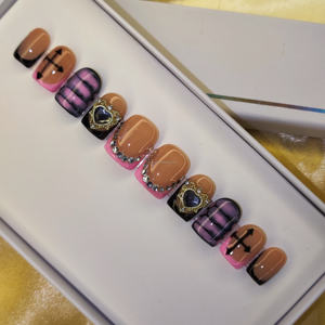 Partager Ongles Artificiels Ongles Fournisseurs Couleur Unie Designer fait main Doux Presse Sur Ongles Boîte D'emballage - Product Image 5