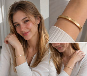 Brazalete de Diamantes Estilo <span class=keywords><strong>Instagram</strong></span> de Moda, Elegante Cadena de Eslabones de Acero de Titanio, Accesorios de Moda de Alta Gama al por Mayor - Product Image 2