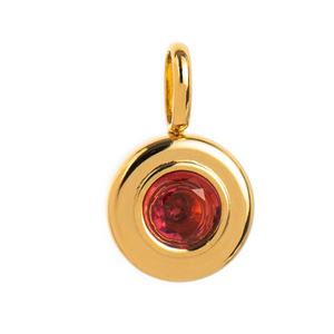 Collier à chaîne lâche DIY en acier inoxydable avec pendentif 12 pierres de naissance, protection couleur or 18 carats sous vide, pendentifs et breloques tendance - Product Image 6