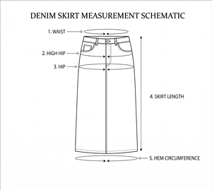 Jupe midi en <span class=keywords><strong>jean</strong></span> vintage fendue sur le devant pour femme, taille haute, élégante, coupe trapèze, longue, style chic français, été 2026 - Product Image 5