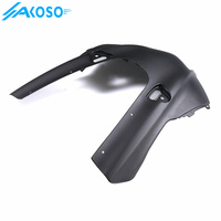 AKOSO Carénage de phare avant de moto en fibre de carbone pour Yamaha R1 2020 2021 2022 2023 2024