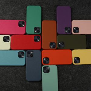 Étui pour téléphone en cuir 15 Pro Max avec design demi-sac, élégant et durable, compatible avec la charge magnétique et sans fil - Product Image 3