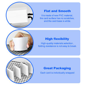 Cartes RFID vierges en PVC à double puce avec puce F08, cartes intelligentes TK4100, cartes d'accès scolaire, cartes d'identification par induction, en stock en usine - Product Image 3