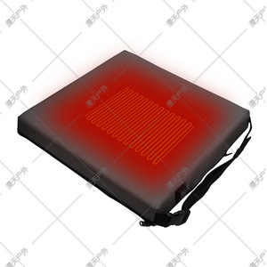 Portable Outdoor Heated Square Seat <b>Cushion</b> Leather USB Powered Camping Heating <b>Pad</b> - Product Image 3