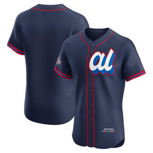 Camiseta de Béisbol Unisex Edición All-Star 2025, Uniformes Personalizados con Logos Bordados, Azul, Talla Grande - Product Image 2