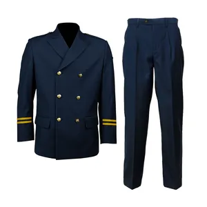 Uniforme aérien pour hommes, vente directe d'usine, qualité supérieure, uniformes d'avion pour hommes, combinaisons de pilote