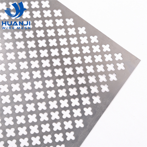 Tôle perforée en acier inoxydable à trous hexagonaux/en forme de fleur de prunier pour filtres, découpe/pliage/soudage - Product Image 5
