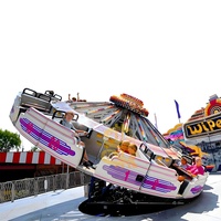 Manège à sensations fortes : Plateforme volante 'Crazy Ballerina Dance' pour parc d'attractions